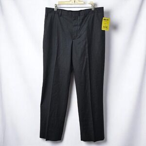 Banana Republic Modern Fit Dress Pants Men Gray 35x32 100% Wool Casual Business